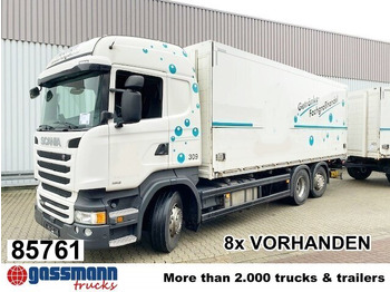 Грузовик с закрытым кузовом SCANIA R 450