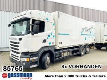 Грузовик с закрытым кузовом SCANIA R 450