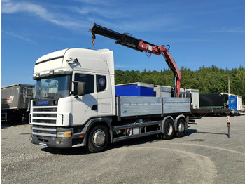 Грузовик бортовой/ Платформа SCANIA 124