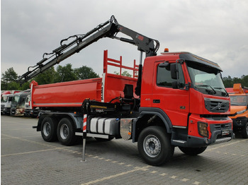 Самосвал, Автоманипулятор Volvo FMX 410 6x4 13L HDS Radiowy Hydroburta: фото 4