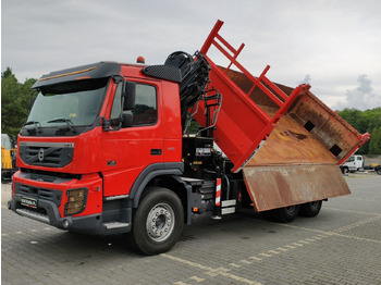 Самосвал, Автоманипулятор Volvo FMX 410 6x4 13L HDS Radiowy Hydroburta: фото 3