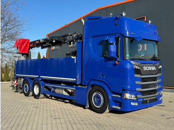 Грузовик бортовой/ Платформа SCANIA R 500