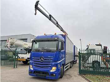 Автоманипулятор Mercedes-Benz Actros 2645 6x2 105m³ JUMBO + RETARDER + CRANE PALFINGER PK 19.001 SLD (4x) + RADIO - *FULL AIR* - FRIGO - EURO 6 - SAF AXLES - BELGIAN TRUCK: фото 3