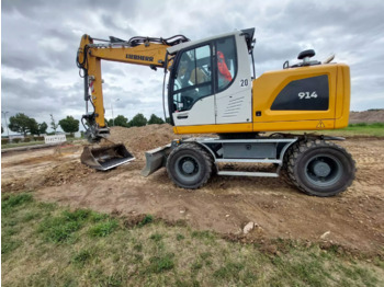 Колёсный экскаватор LIEBHERR A 914