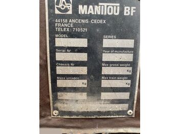 Телескопический погрузчик MANITOU