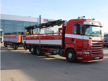 Грузовик бортовой/ Платформа, Автоманипулятор Scania R380,EURO 3,6X2,LIFTING AXLE,HIAB 166K + KOGEL: фото 2