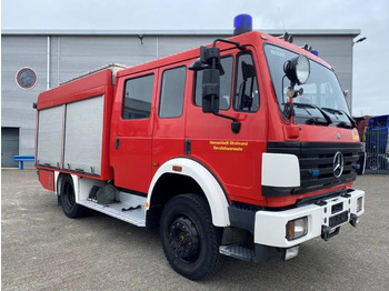 Пожарная машина Mercedes-Benz 1224 AF / 4X4 / GERMAN TRUCK / ZIEGLER / WATERTANK 2330 LITER+POMP / TOP CONDITION / ONLY:137125 KM / MARGE / MANUAL / 1995: фото 3