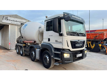 Автобетоносмеситель MAN TGS 32.360 8x4 stetter mixer 9m3: фото 3