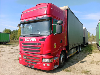 Тентованный грузовик SCANIA R 450