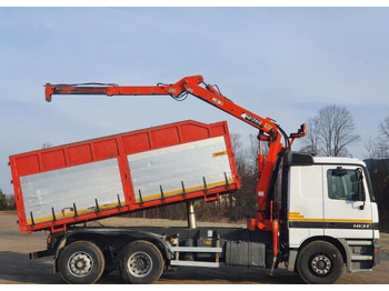 Самосвал Mercedes-Benz Actros 1831 Wywrotka 6x2 / Kiper + HDS Stan * BDB *: фото 3