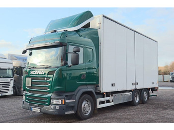 Грузовик с закрытым кузовом SCANIA R 450