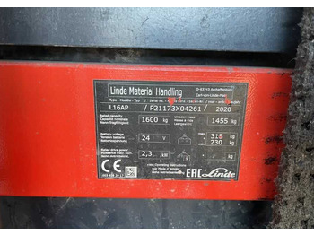 Штабелер LINDE L16