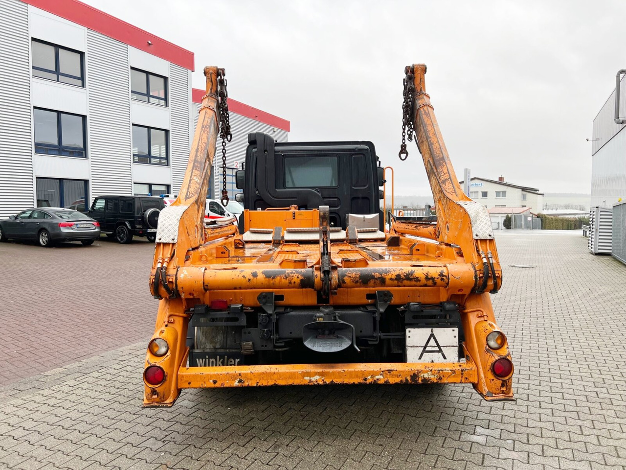 Портальный бункеровоз DAF CF 290 4x2 CF 290 4x2, Tele-Absetzer: фото 10 Портальный бункеровоз DAF CF 290 4x2 CF 290 4x2, Tele-Absetzer: фото 10