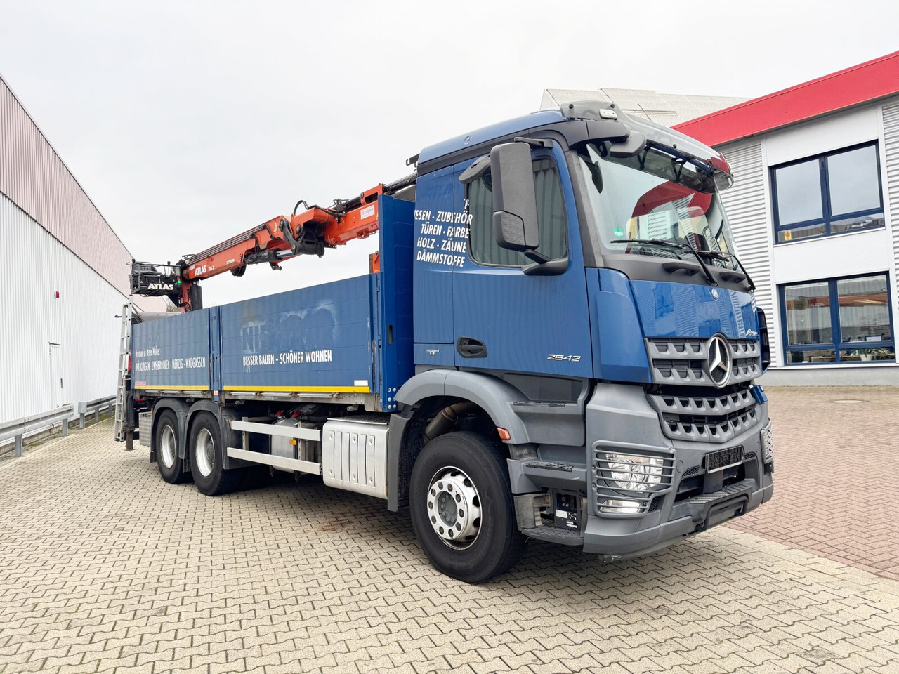 Mercedes-Benz Arocs 2642 6x4 Arocs 2642 6x4 mit Heckkran Atlas AK 186.3 V-2 в лизинг Mercedes-Benz Arocs 2642 6x4 Arocs 2642 6x4 mit Heckkran Atlas AK 186.3 V-2: фото 10