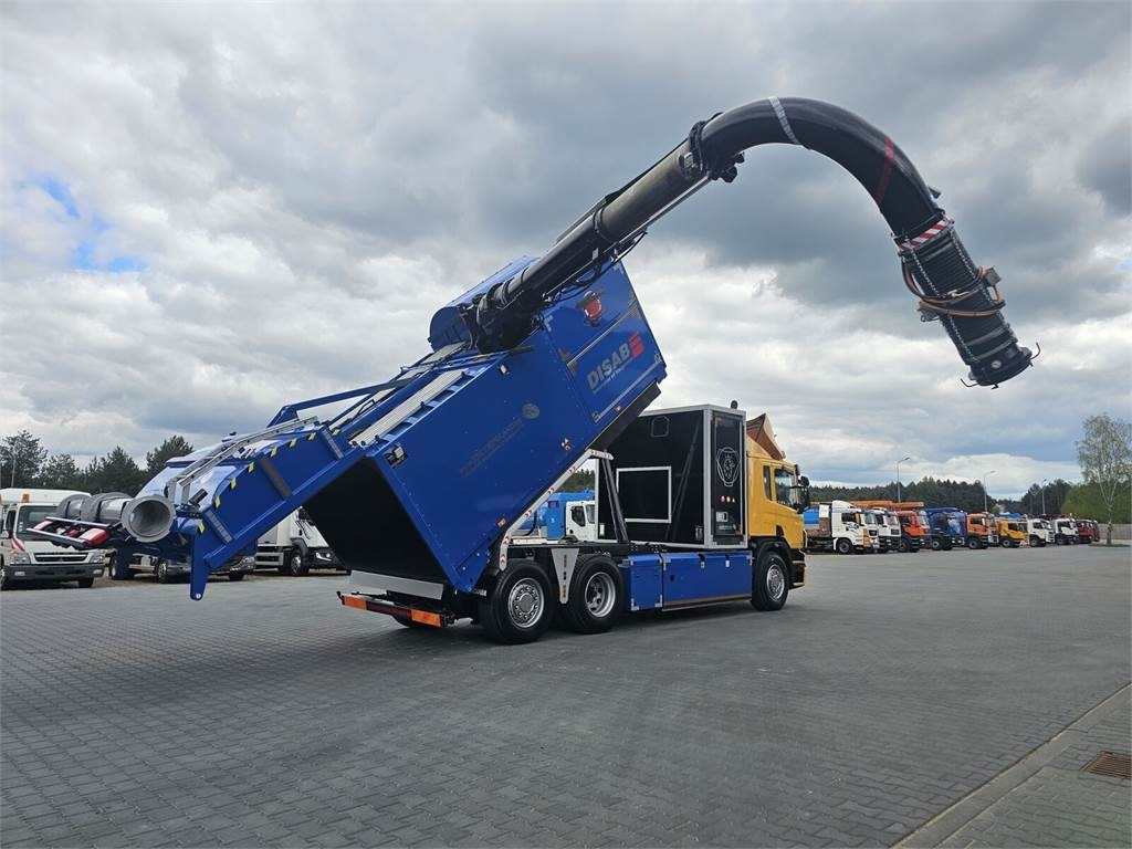 Ассенизатор Scania DISAB ENVAC Saugbagger vacuum cleaner excavator su: фото 25