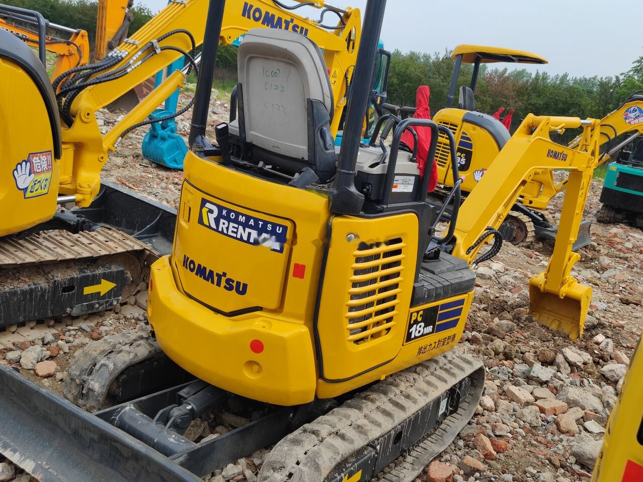 Мини-экскаватор Komatsu PC18MR: фото 6