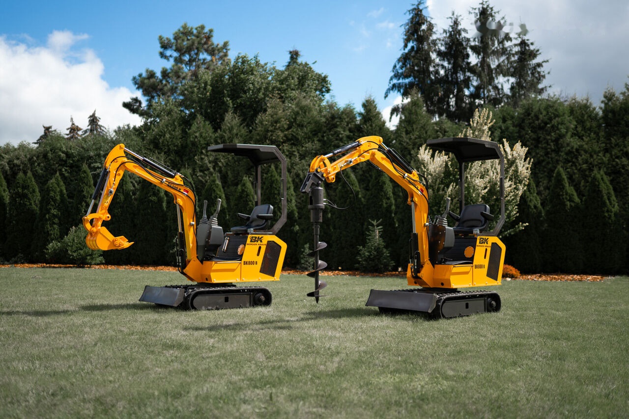 Новый Мини-экскаватор Berger Kraus Mini Excavator BK800BS torsion arm with FULL equipment: фото 9