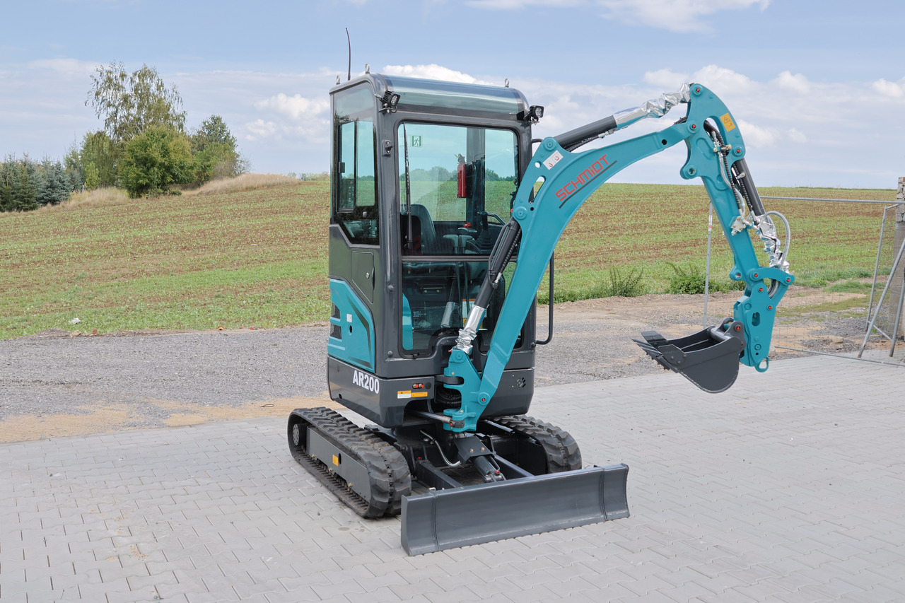 Новый Мини-экскаватор SCHMiDT AR200 -  Kubota engine, Extended tracks, Swing arm: фото 11