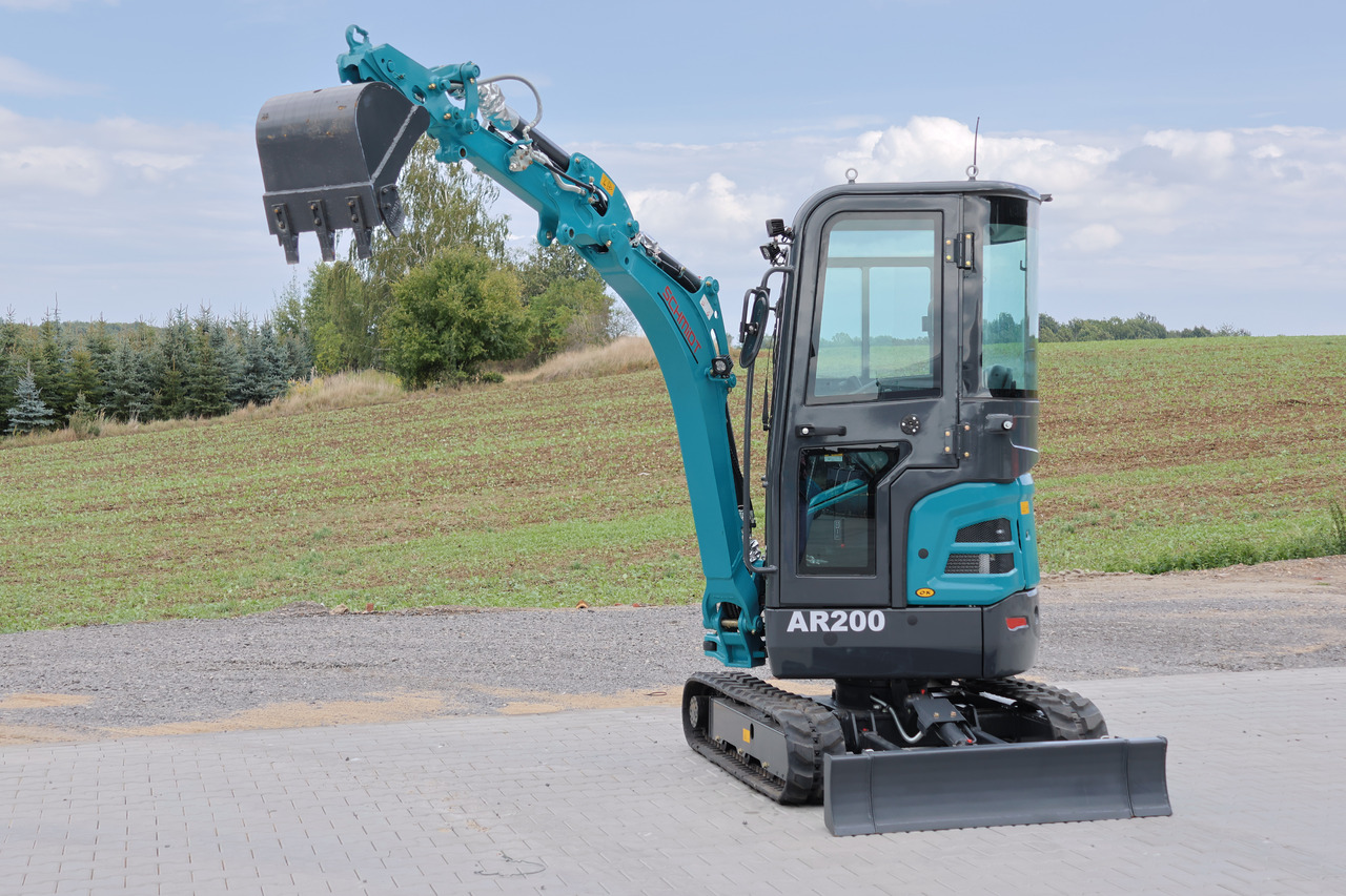 Новый Мини-экскаватор SCHMiDT AR200 -  Kubota engine, Extended tracks, Swing arm: фото 18