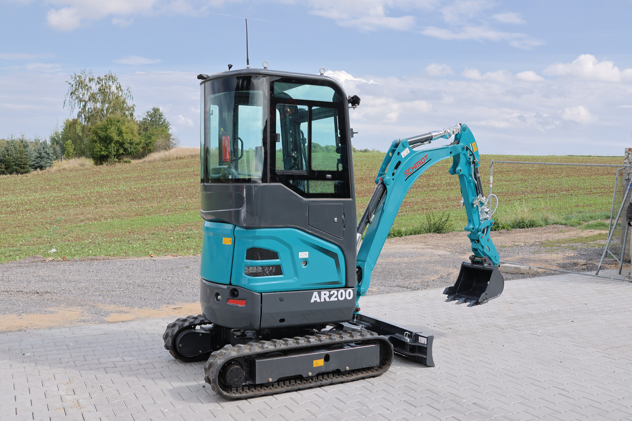 Новый Мини-экскаватор SCHMiDT AR200 -  Kubota engine, Extended tracks, Swing arm: фото 10