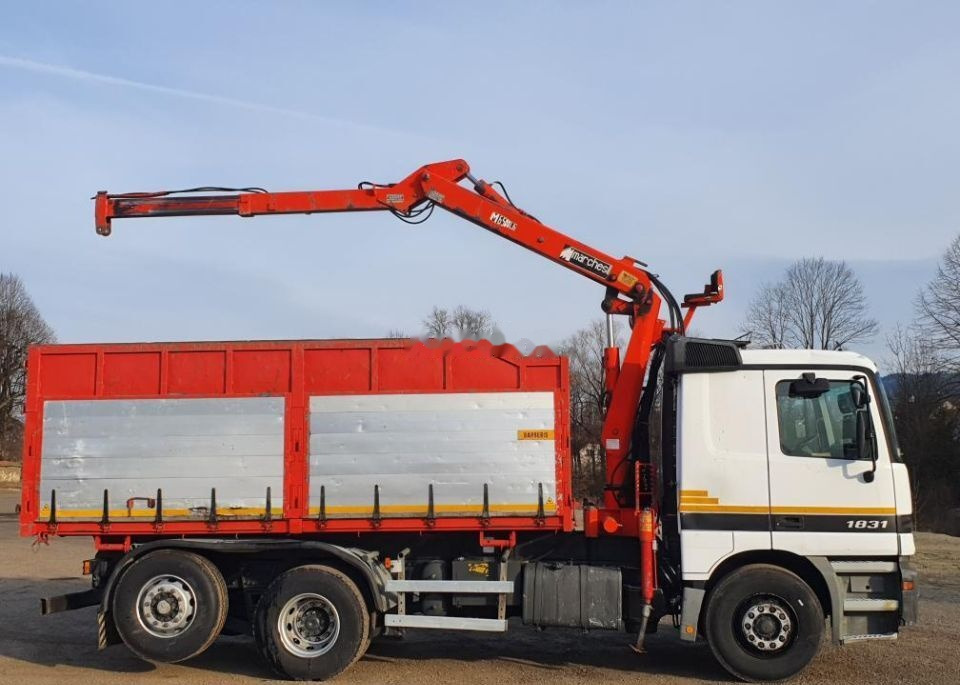 Самосвал Mercedes-Benz Actros 1831 Wywrotka 6x2 / Kiper + HDS Stan * BDB *: фото 14