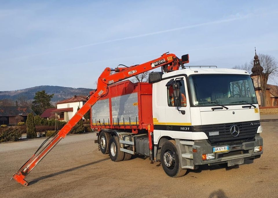 Самосвал Mercedes-Benz Actros 1831 Wywrotka 6x2 / Kiper + HDS Stan * BDB *: фото 17