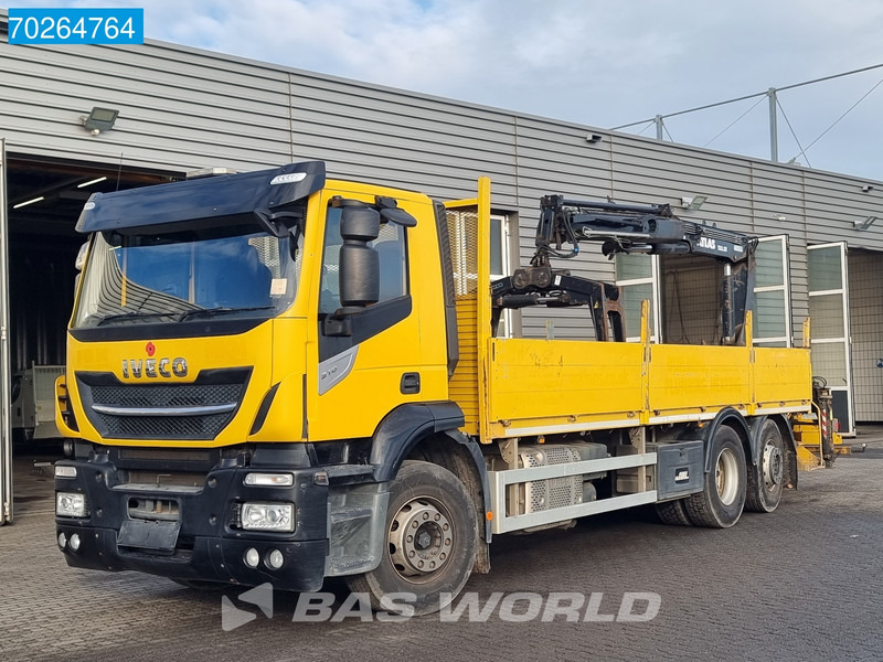 Грузовик бортовой/ Платформа, Автоманипулятор Iveco Stralis 310 6X2 RHD! Atlas 135.2VE-A11 Crane Lift-lenkachse ACC Euro 6: фото 15