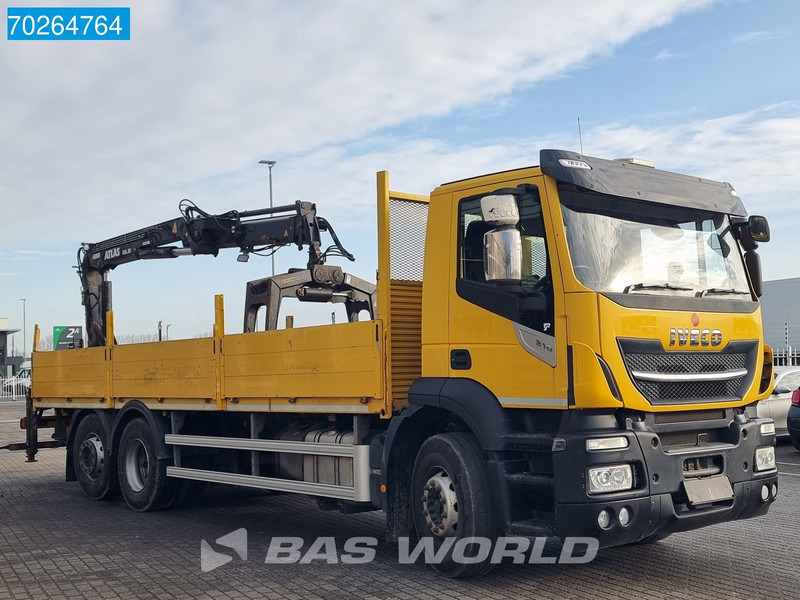 Грузовик бортовой/ Платформа, Автоманипулятор Iveco Stralis 310 6X2 RHD! Atlas 135.2VE-A11 Crane Lift-lenkachse ACC Euro 6: фото 12