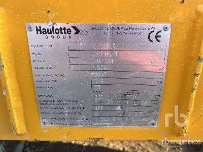 Ножничный подъемник HAULOTTE OPTIMUM 8AC Electric Nacelle Ciseaux Electrique: фото 6