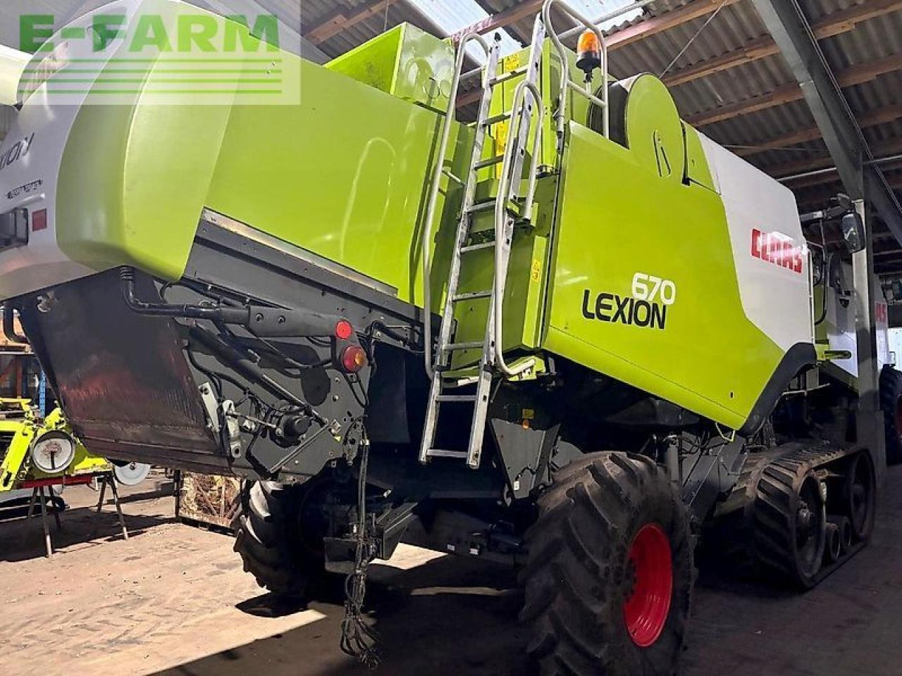 Зерноуборочный комбайн CLAAS lexion 670 tt allrad: фото 6