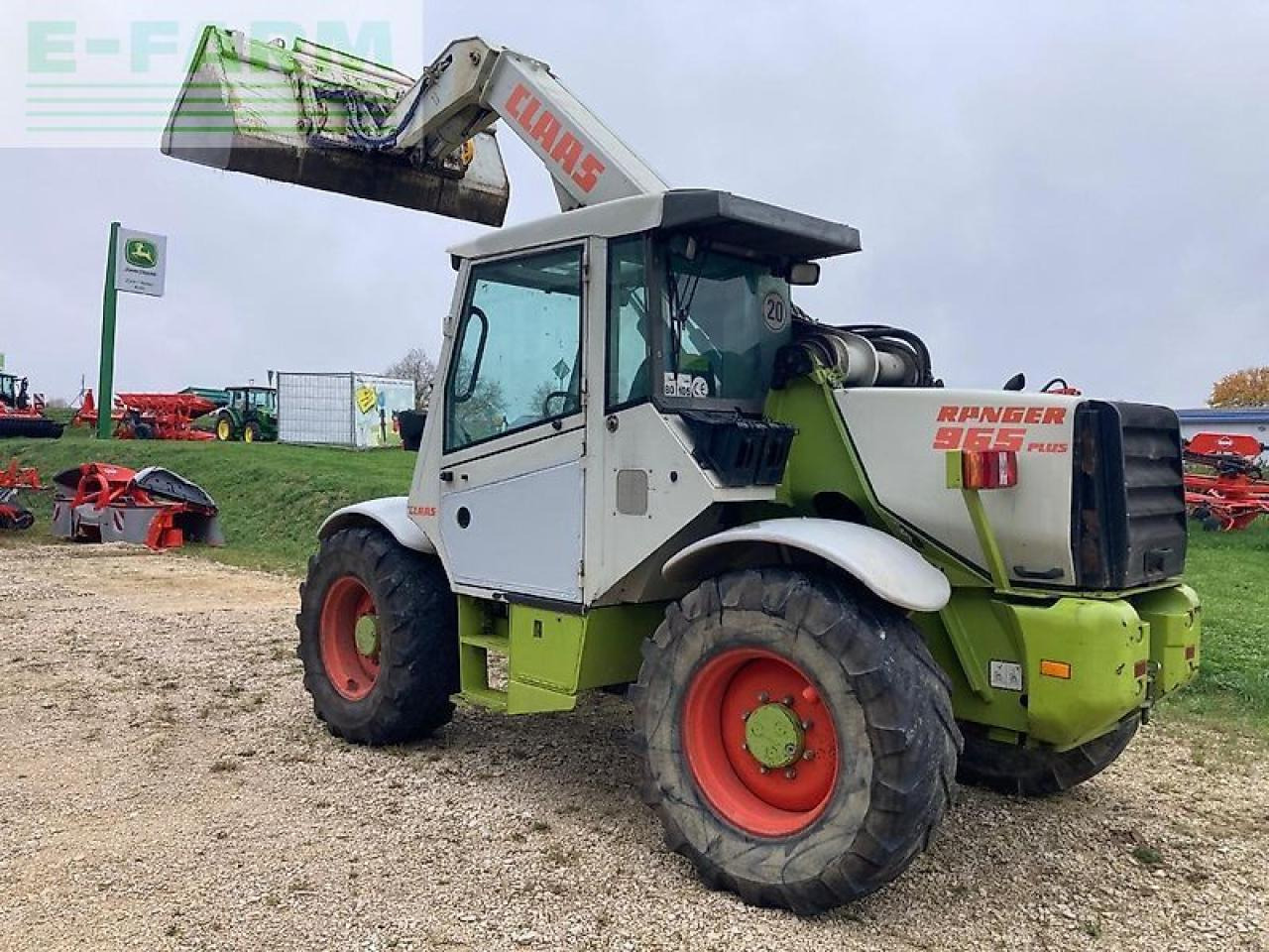 Телескопический погрузчик CLAAS ranger 965 plus: фото 6