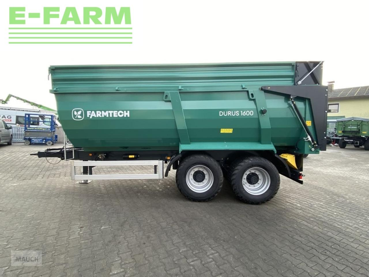 Сельскохозяйственный прицеп-самосвал Farmtech durus 1600: фото 6