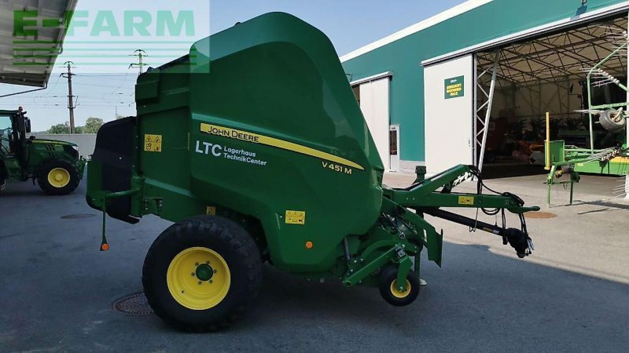 Пресс-подборщик тюковый John Deere v 451 m hc25: фото 6