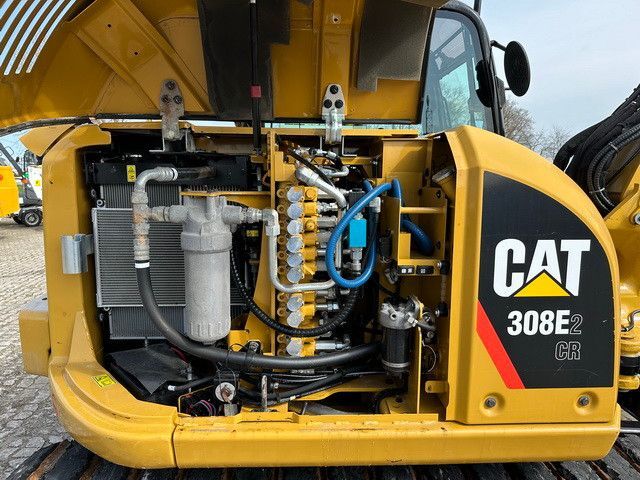 Мини-экскаватор CAT 308E2 CR, Tilt Oil Quick, S.W.S, Gummikette, ZSA: фото 11