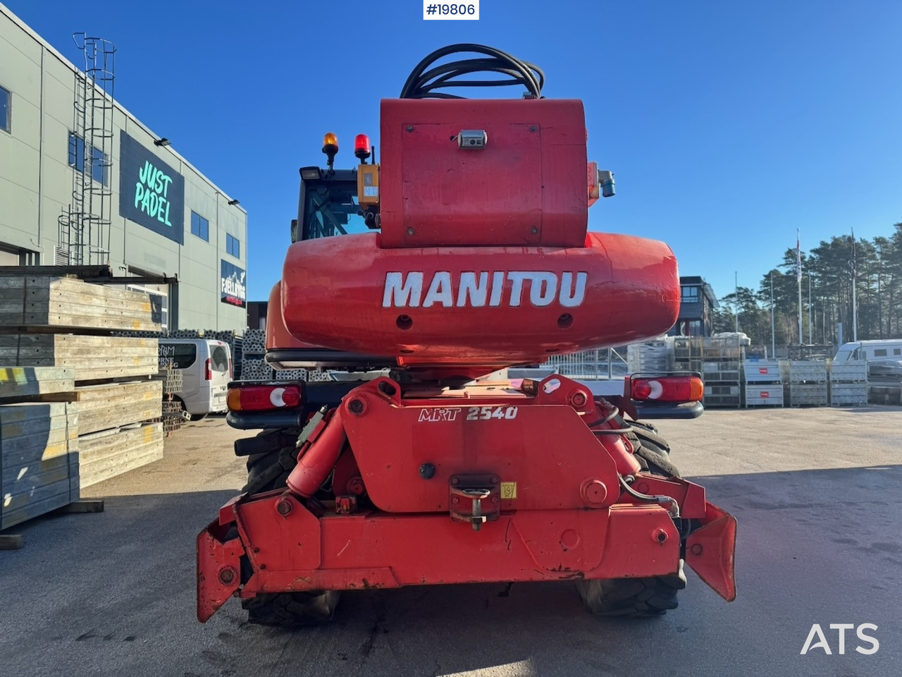 Телескопический погрузчик Manitou MRT 2540: фото 12