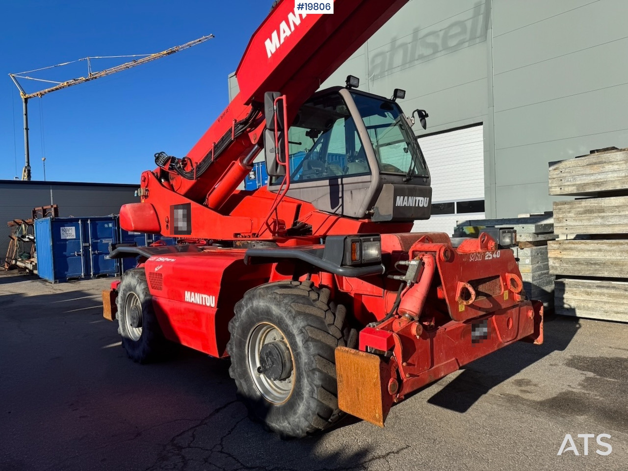 Manitou MRT 2540 в лизинг Manitou MRT 2540: фото 13