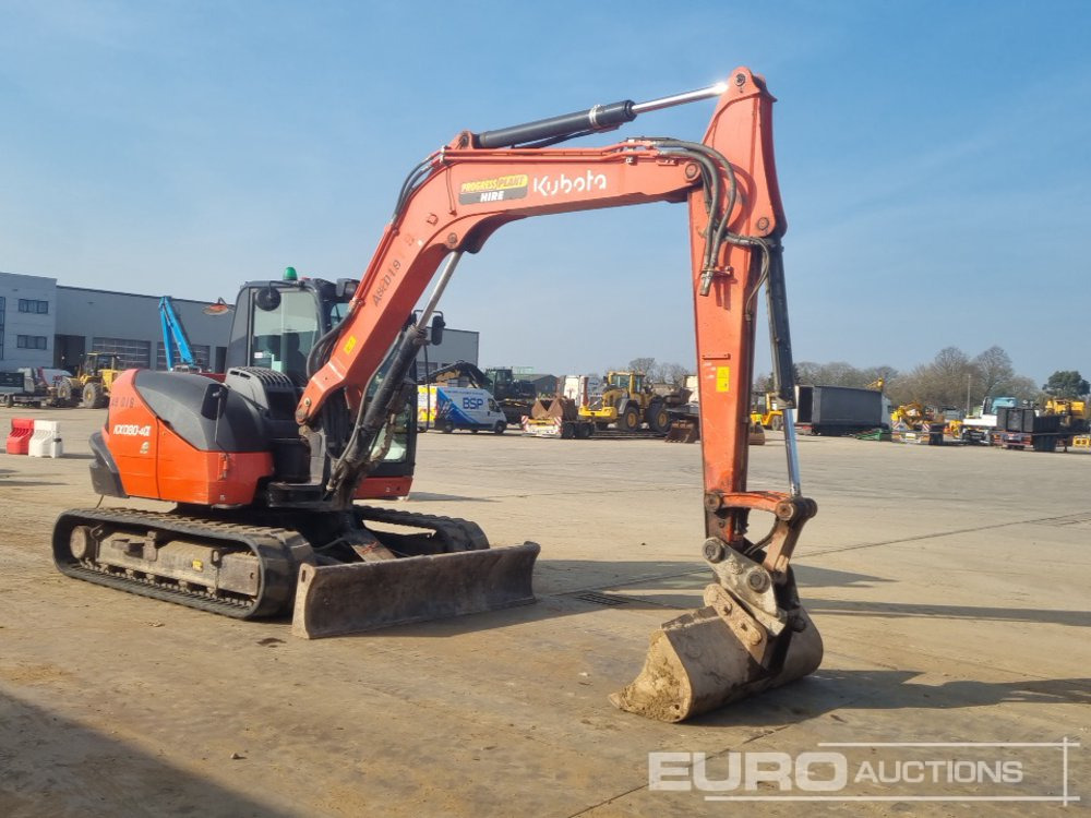 Мини-экскаватор 2019 Kubota KX080-4A: фото 7