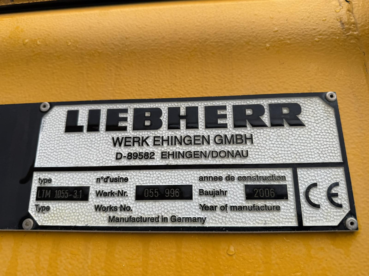 Мобильный кран Liebherr LTM 1055-3.1 (06 - 055 996) | mehrere ident. Geräte verfügbar: фото 10